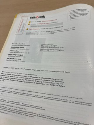 Lengua castellana y literatura, 4 ESO