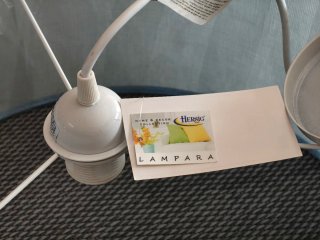 Lámpara colgante infantil azul