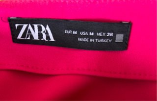 Falda pantalón lazo fucsia
