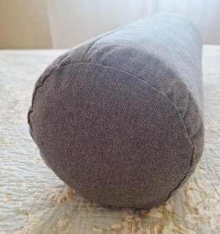 Bolster Yoga/Pilates Kimjaly Gris 60cm