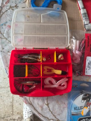 Caña Black Bass y accesorios