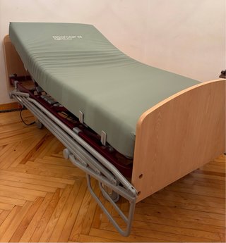 Cama articulada eléctrica con colchón