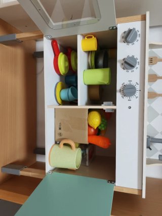 Cocinita de madera para niños