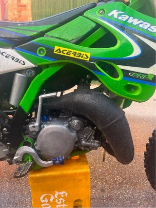 Kawasaki 125 2t Cross Verde