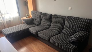 Sofá chaise longue 4 plazas