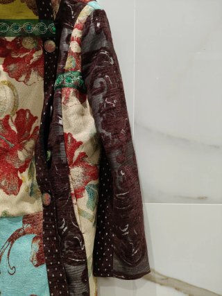 Abrigo Desigual Multicolor Talla M