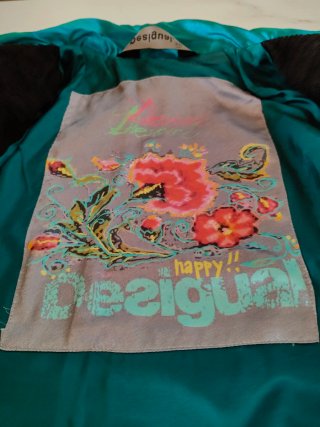 Abrigo Desigual Multicolor Talla M