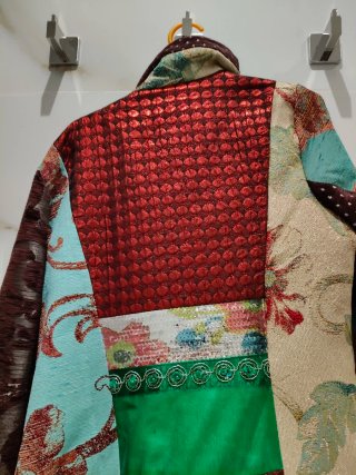 Abrigo Desigual Multicolor Talla M