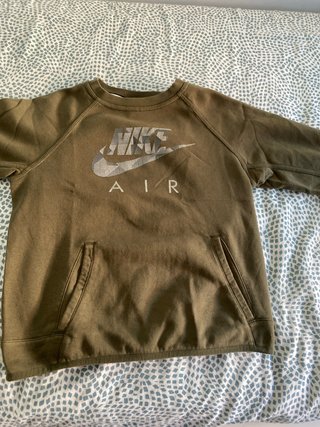 Sudadera Nike Air Verde Militar