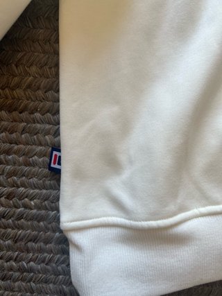 Sudadera Fila Blanca con Logo