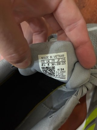 Zapatillas deportivas niño Adidas T36 1/3