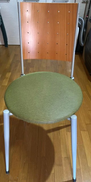 Juego de 4 Sillas Cocina Madera y Metal