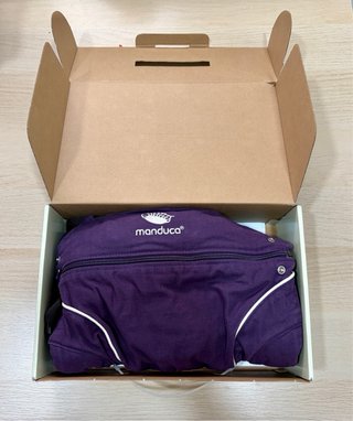 Mochila portabebés Manduca morada
