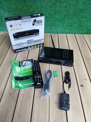 Iris 9700 HD 02 Receptor Satélite