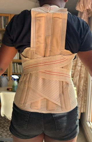 Faja Lumbar Lumbitron Beige .