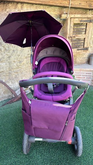 Carro Bebé Stokke Trailz Púrpura