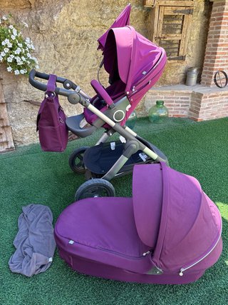 Carro Bebé Stokke Trailz Púrpura