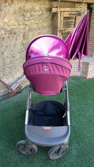 Carro Bebé Stokke Trailz Púrpura