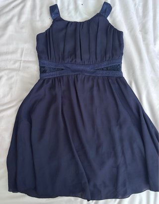 Vestido fiesta niña azul niña talla 10