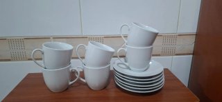 Juego de café de porcelana