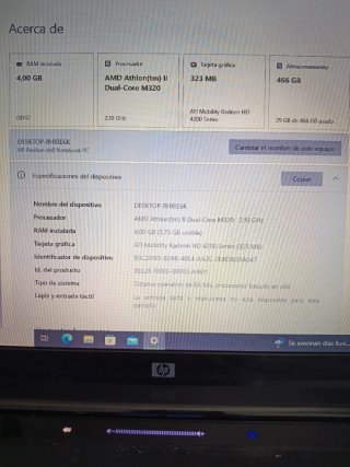 Portátil HP Pavilion Negro