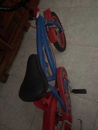 Bicicleta infantil Spiderman