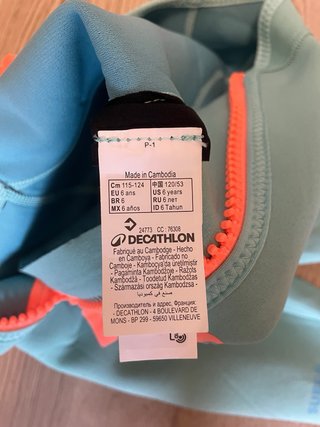 Traje neopreno niñ@ SUBEA