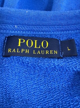 Polo Ralph Lauren Felpa Blu Uomo Tg L