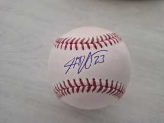 Pelota de Béisbol Firmada Jeff Hoffman