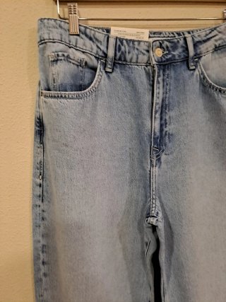 Pantalón Tejano Salsa Ancho Azul
