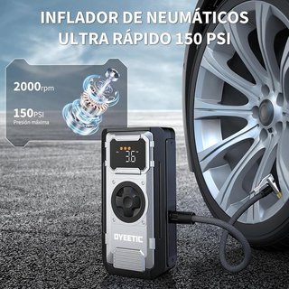 Arrancador coche 6000A con compresor aire NUEVO
