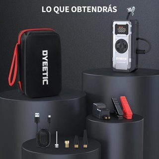 Arrancador coche 6000A con compresor aire NUEVO