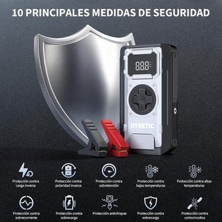 Arrancador coche 6000A con compresor aire NUEVO