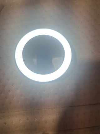 Aro de luz mini para móvil