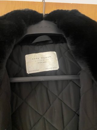 Chaqueta Zara Negra Talla M