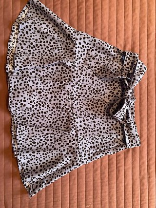 Falda pantalón corta estampada
