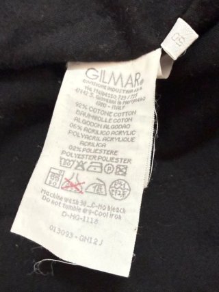 Iceberg Cappotto Uomo 50 \ L Nero Giubbotto Cotone