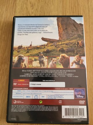 El Rey León DVD Disney