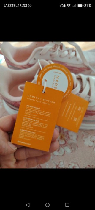 Zapatillas Refresh rosas y blancas
