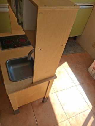 Cocinita de madera abedul IKEA serie DUKTIG