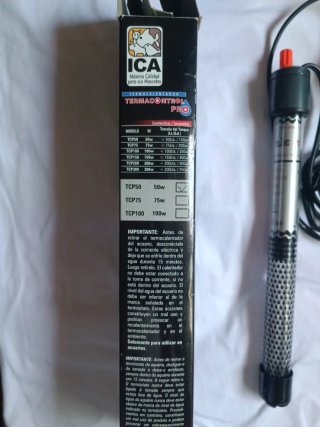 Termocalentador ICA Termacontrol PRO Pecera 50L