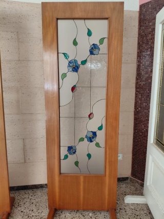 Vidrieras para puertas de paso