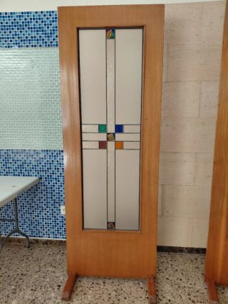 Vidrieras para puertas de paso