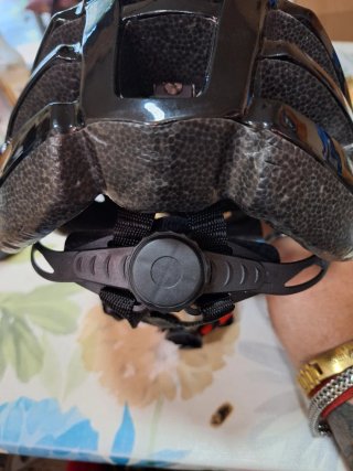 Casco de bicicleta cobre
