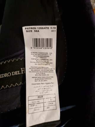 Americana Pedro del Hierro Morada