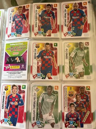 Adrenalyn 2019-2020 cromos de fútbol