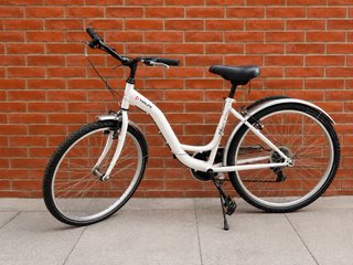 Bicicleta Paseo Top Life Blanca