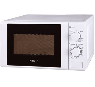 Microondas Nevir 20L con Grill - Blanco