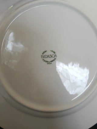 23 Platos Porcelana Bidasoa Vintage (filo de Oro)