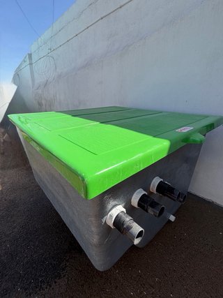 Caseta enterrada para depuradora de piscina